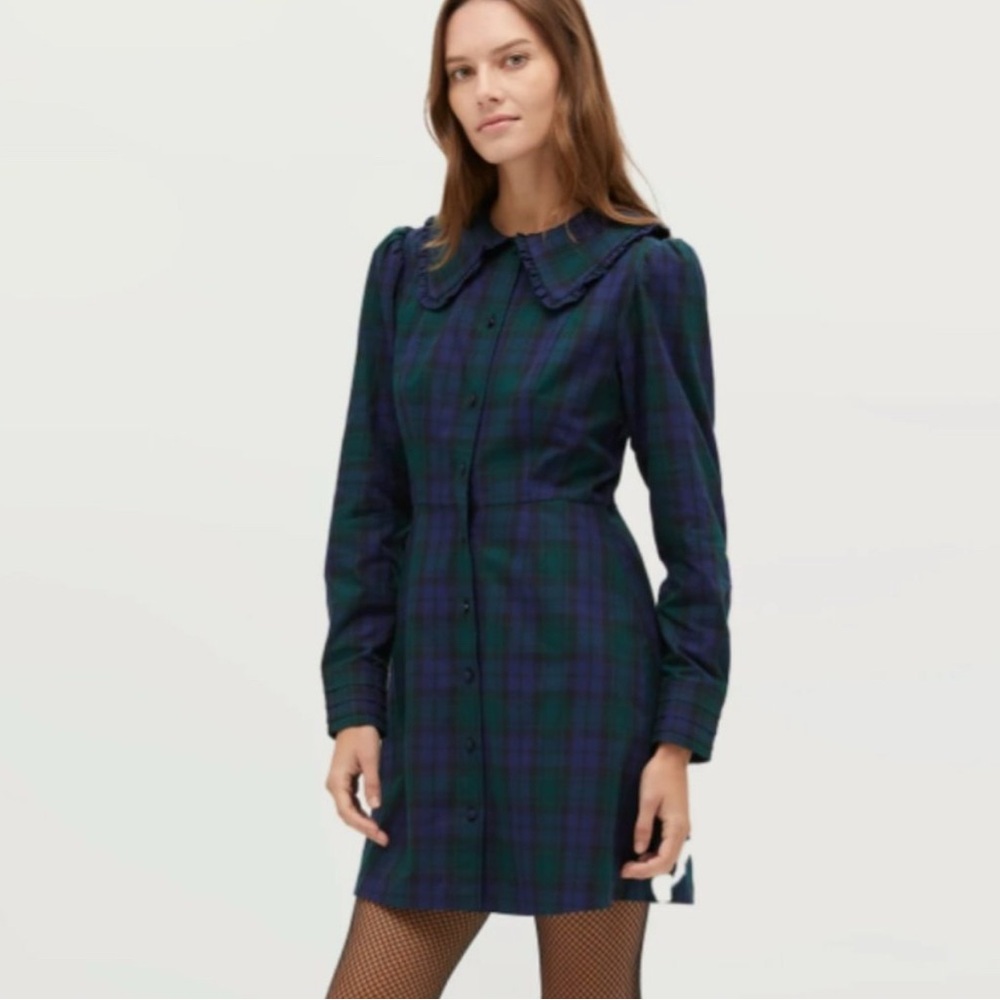 Hill House Hazel Blackwatch Plaid Dress